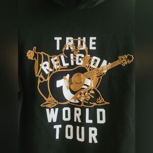 True Religion World Tour Black Hoodie